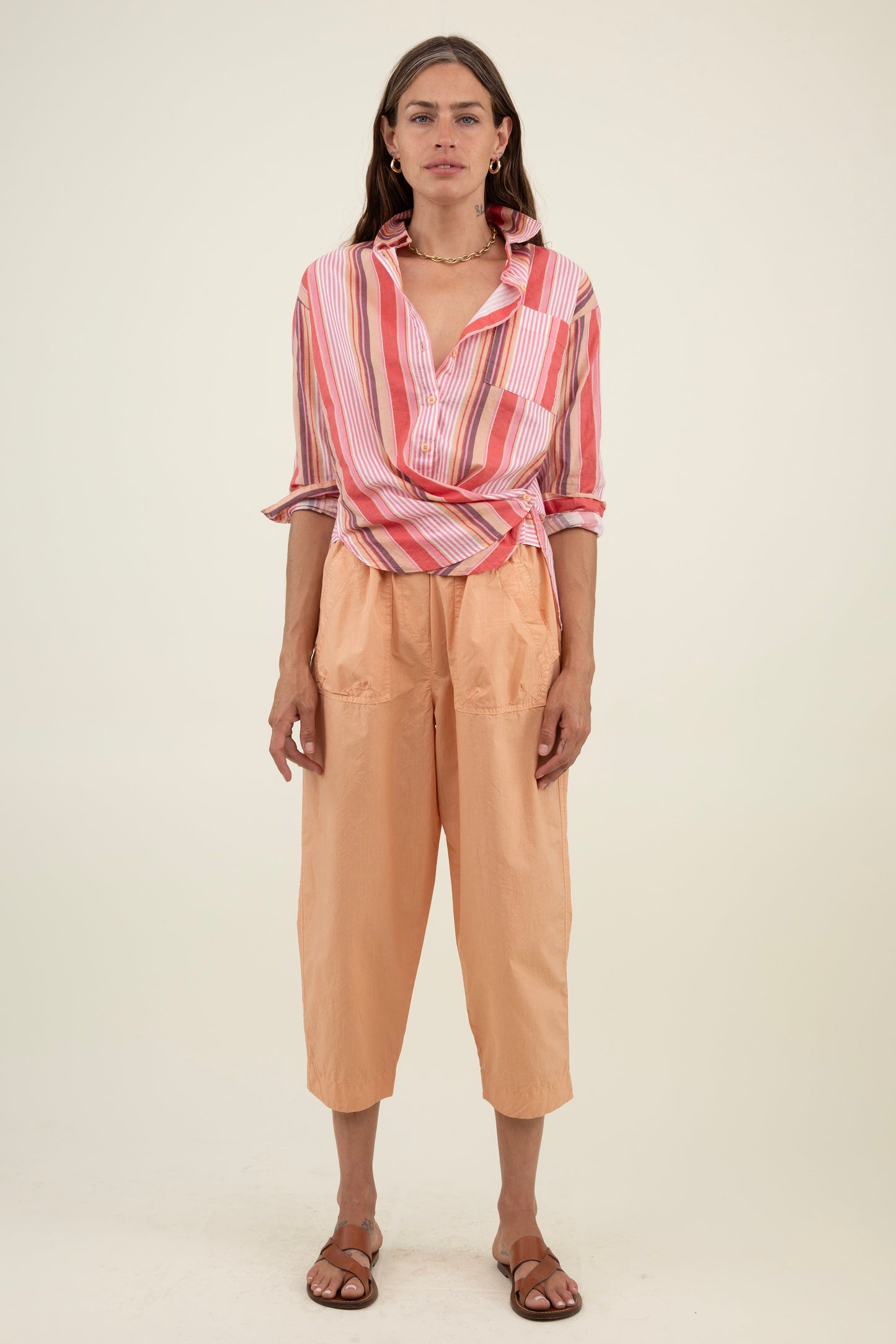 DUKE SMALL STRIPE CABO - TAN