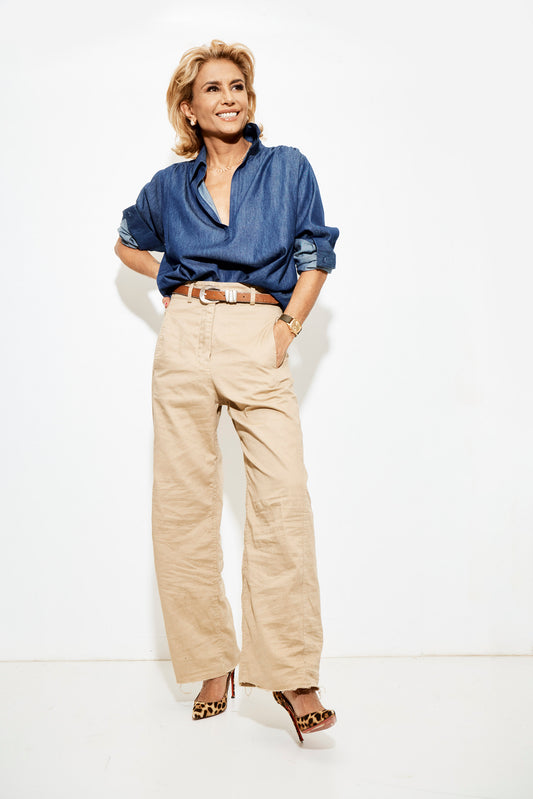 MARNIE TWILL - KHAKI