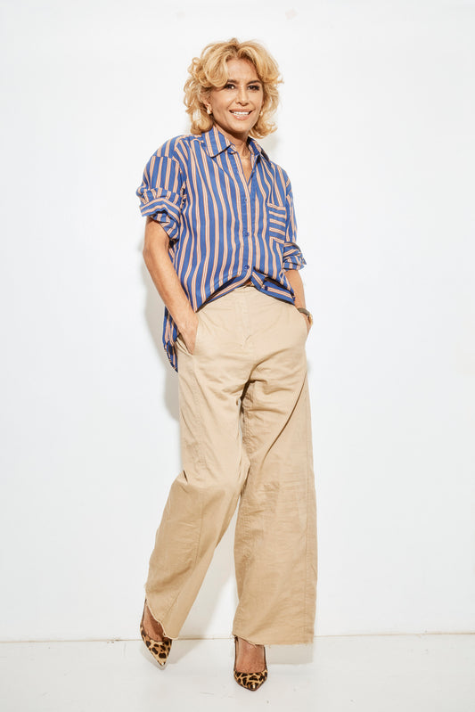 PHOEBE MULTI STRIPE - NAVY