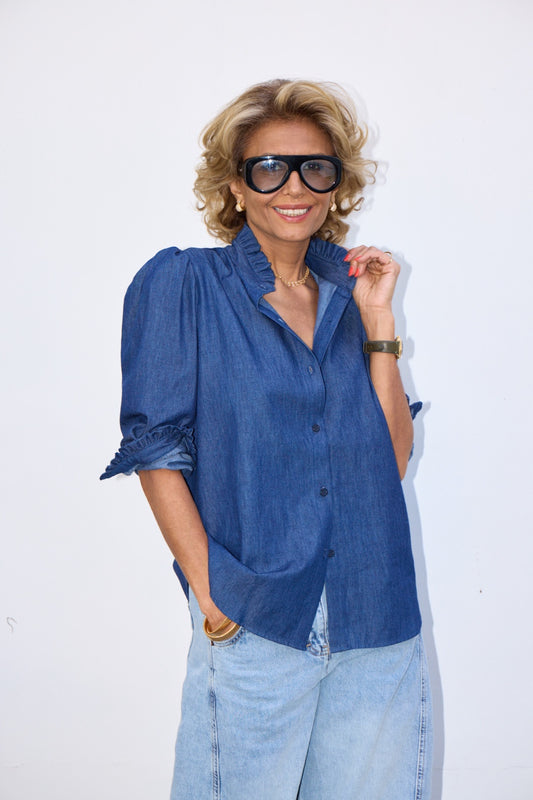 PEGGY DENIM - INDIGO
